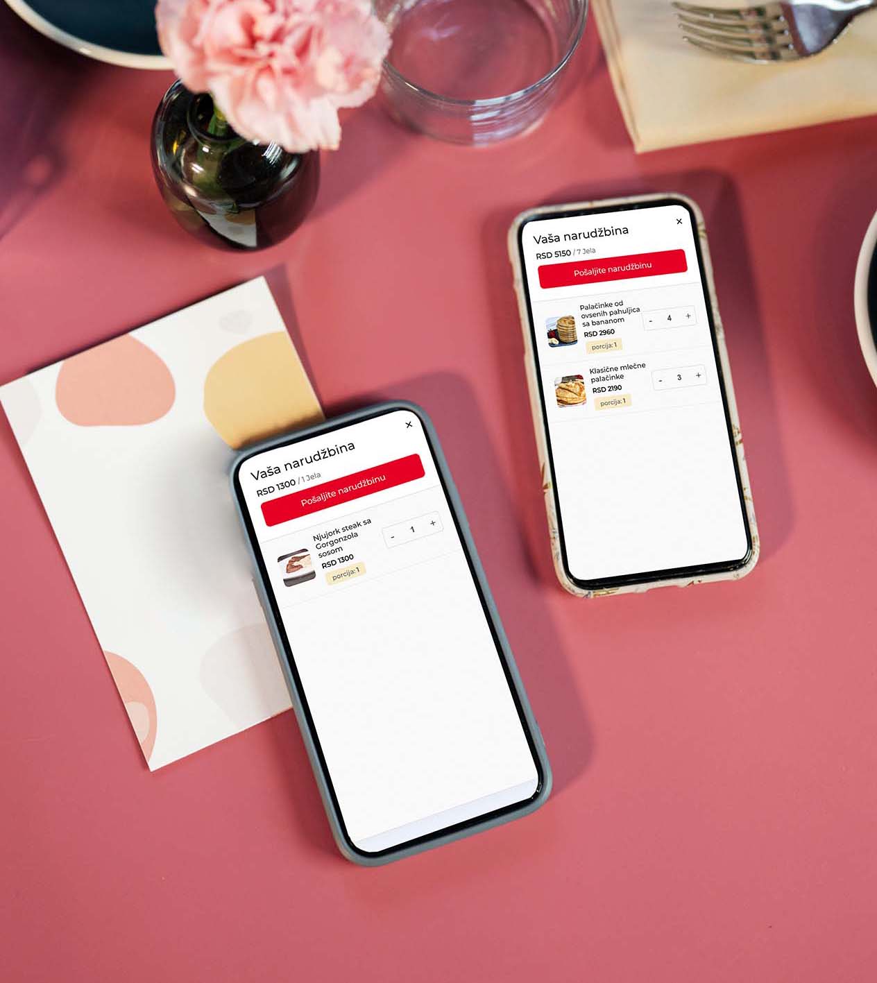 Restogrand split bill screen